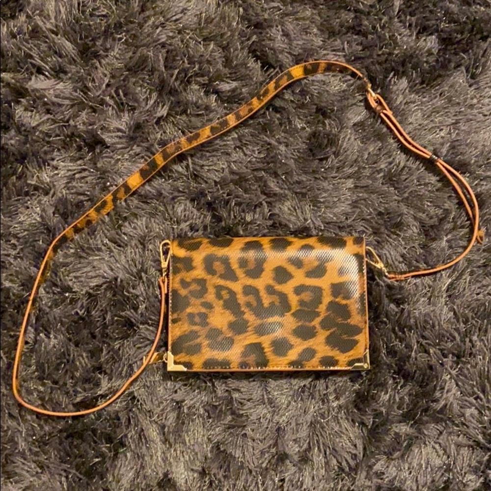 Animal Print Crossbody Bag